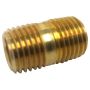 3/8" x 1-1/2" No-Lead Brass Pipe Nipple MIP