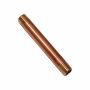 Mamelon de tuyau en laiton MIP 3/4 po, sans plomb