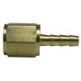 Raccord cannelé pour adaptateur en laiton x FIP 3/8 po, sans