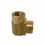 Coude 90 degrés en laiton de compression x MIP 3/8 x 3/8 po,