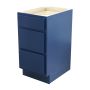 18 Inch 3 Drawer Bank-Navy Blue