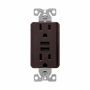 Oil Rubbed Bronze USB Charger 15A 2P/3W