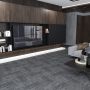 19.68" x 19.68" Aura U-Tile Modular Carpet Tile 21.53 Sq-ft/