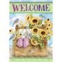 Sunflower Toolbox Garden Durasoft Flag