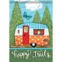 Happy Trails Durasoft Large Flag