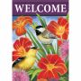 Friendly Welcome Garden Durasoft Flag