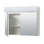 23.25" x 18.63" Lighted Frameless Medicine Cabinet