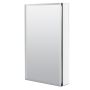 15" x 26" Aluminum Frameless Beveled Medicine Cabinet