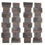 GenStone 48"X8" Stacked Stone Pillar Panel