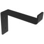 8" S Shelf Bracket-Powder Coated Black