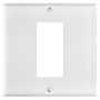 Razor White GFCI 1 Gang Wallplate