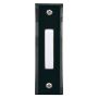 Wired Unlighted Push Button Doorbell-Black