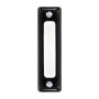 Wired Unlighted Push Button Doorbell-Black