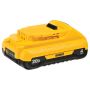 Bloc-batterie compact au lithium-ion Dewalt 20 V Max 4,0 Ah,