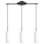 Troy 3 28" 3-Light Black Pendant