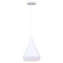 Byck 9" White Pendant