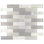 Mosaïque style brique autocollante SimplyStick 1,25 x 4 po,