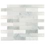 Mosaïque style brique autocollante SimplyStick 1,25 x 4 po,