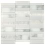 Straight Stack Simply Stick Mosaic 13.35 Sq-Ft/Box