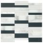 Mosaïque à colonnes autocollante 13,35 pi²/bte11