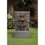 32" Rock Wall Fountain