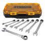 Dewalt Tough Box 8 Piece Full Polish Ratcheting Combination