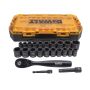 Dewalt Tough Box 23 Piece 3/8" Drive Impact Socket Set