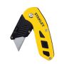 Couteau utilitaire compact repliable à lame fixe Stanley