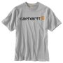 Loose Fit Short-Sleeve Logo Graphic T-Shirt Heather