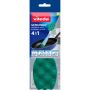 Vileda Scrunge Heavy Duty Sponge Dishwand Refill-2/Pack