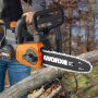 WORX 20V PowerShare 10" Cordless Chainsaw