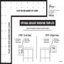 1" 30-84" Layla Matte Black Adjustable Curtain Rod