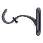 5/8-3/4" Wall/Ceiling Mount Bracket, Black