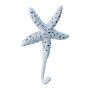 Large Cast Iron Starfish Hook-White