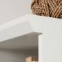 Armoire de rangement de la collection HomePlus, blanc
