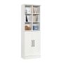 Armoire de rangement de la collection HomePlus, blanc