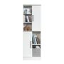 Armoire de rangement de la collection HomePlus, blanc