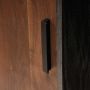 Canton Lane Bookcase With Door Grand Walnut