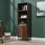 Canton Lane Bookcase With Door Grand Walnut