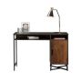 Bureau avec porte de la collection Canton Lane®, Grand Walnu