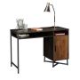 Bureau avec porte de la collection Canton Lane®, Grand Walnu