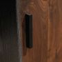Bureau avec porte de la collection Canton Lane®, Grand Walnu
