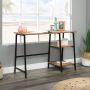 North Avenue Single Pedestal Desk Sindoori Mango