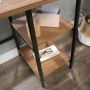North Avenue Single Pedestal Desk Sindoori Mango