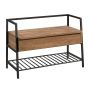 North Avenue Storage Bench Sindoori Mango