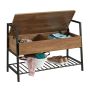 North Avenue Storage Bench Sindoori Mango