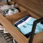 North Avenue Storage Bench Sindoori Mango