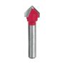 1/2" Carbide Dovetail V-Groove Router Bit