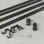 Cappa Double  Rod 120"-180"