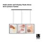 Exhibit Picture Frame 8 x 10" Set of 3